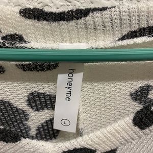 Honeyme Leopard Print Top L